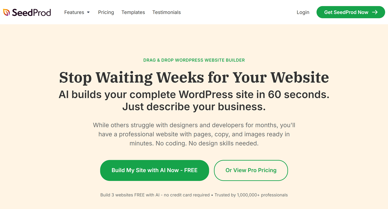 SeedProd page builder