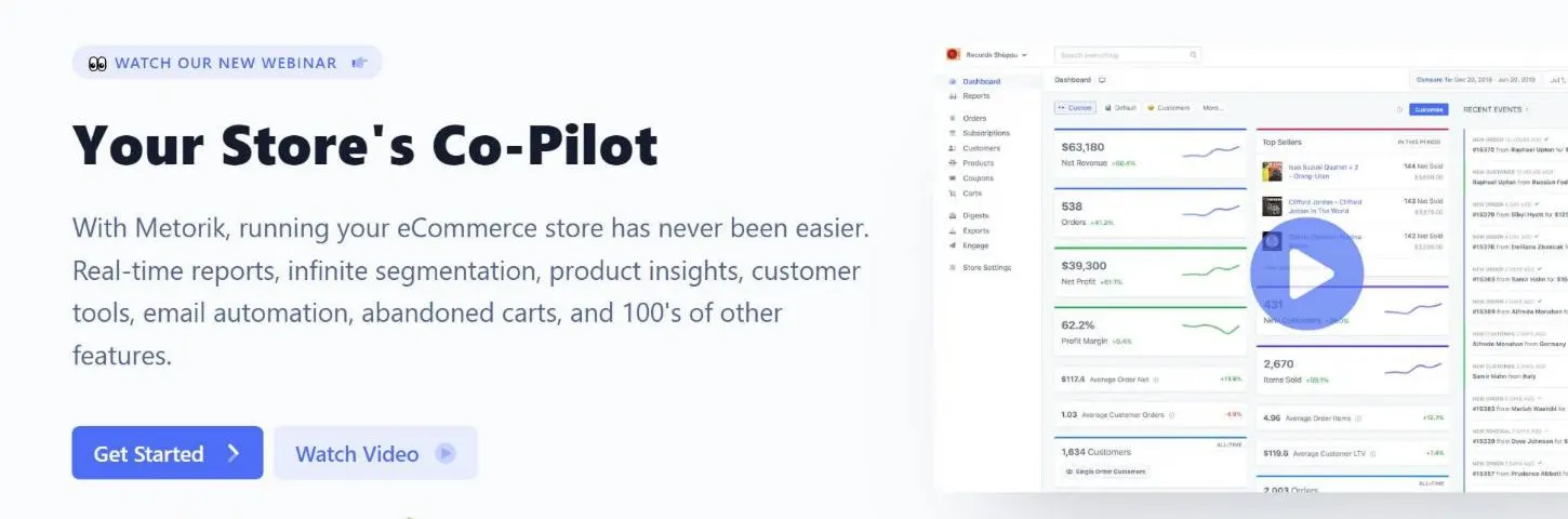 WooCommerce Store Analytics