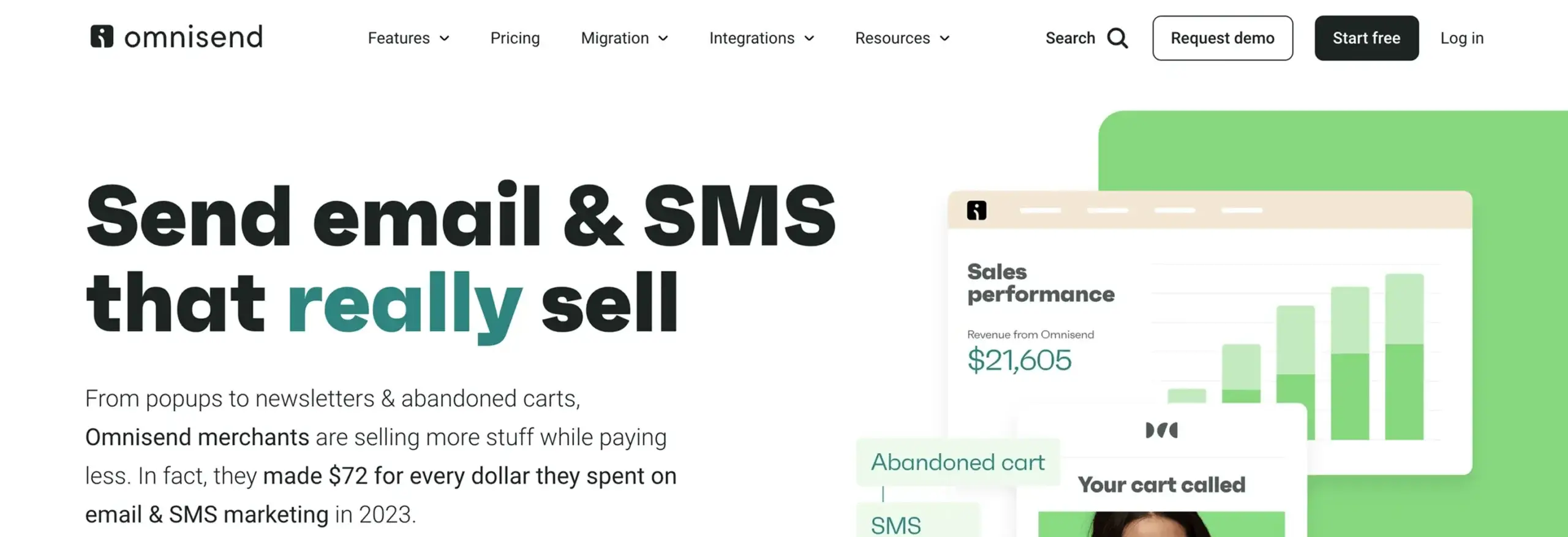 Omnisend email marketing for WooCommerce