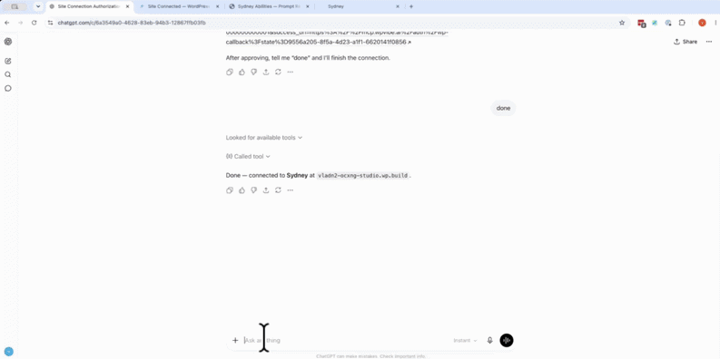 assistant importing and branding a starter site