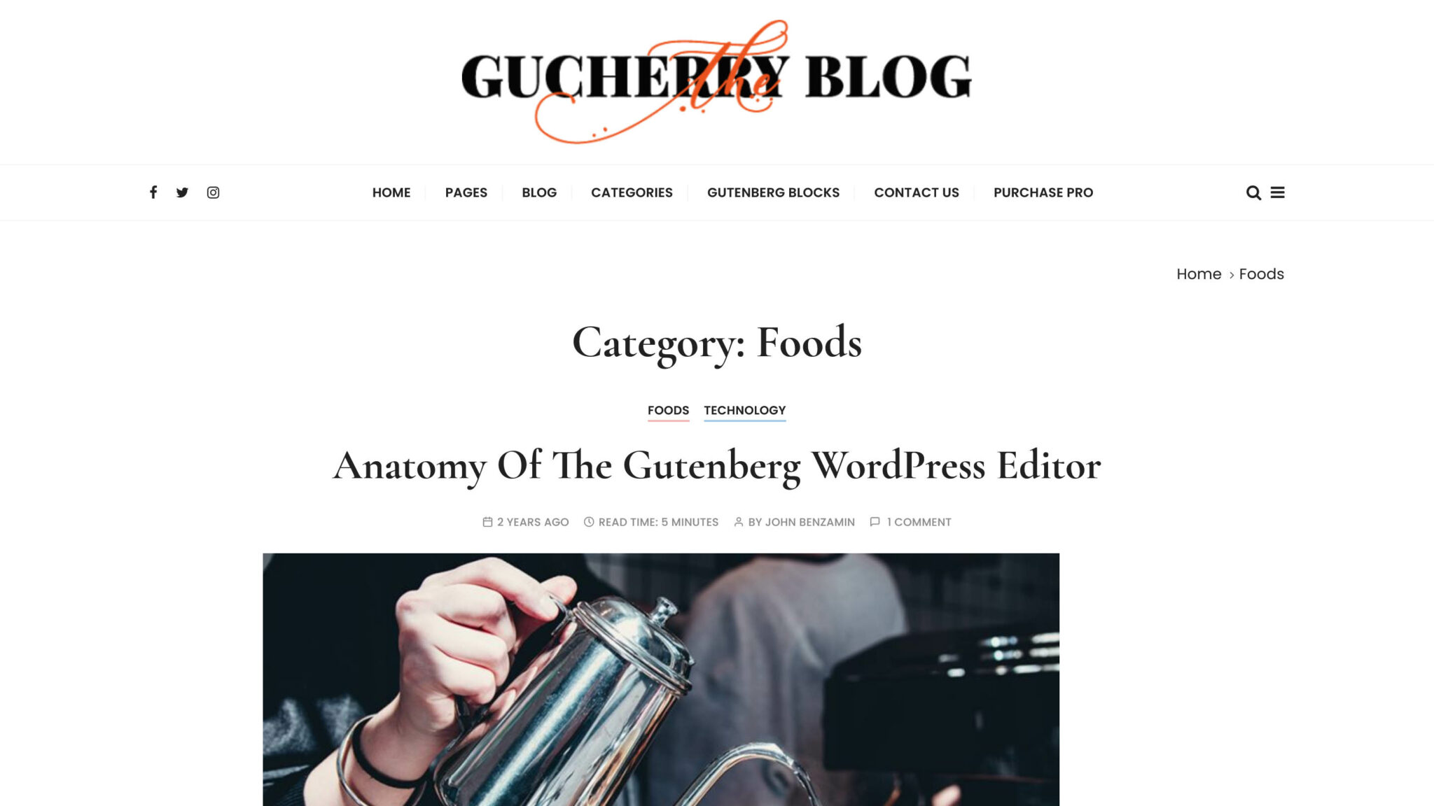 5+ Best Free Food Blog WordPress Themes 2023 aThemes