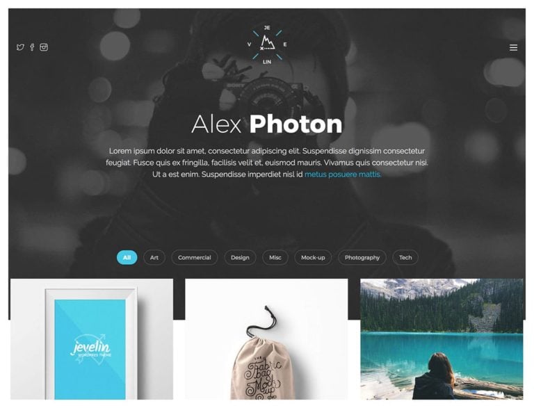 20+ Best WordPress Themes for Designers 2024 - aThemes