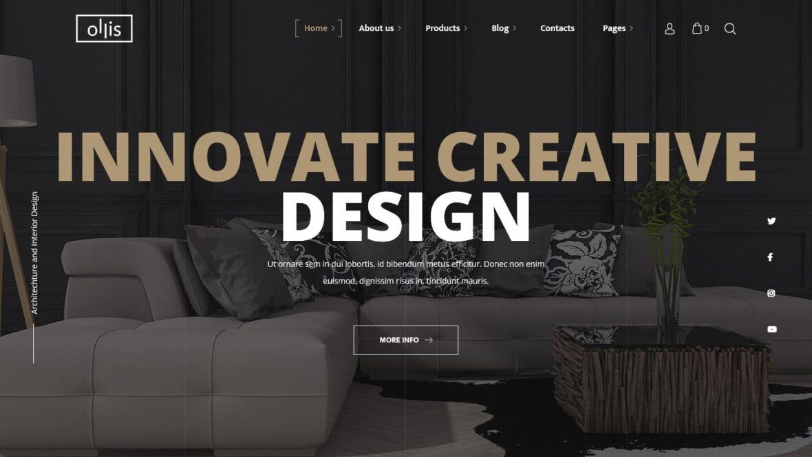 23 Best Interior Design WordPress Themes 2025