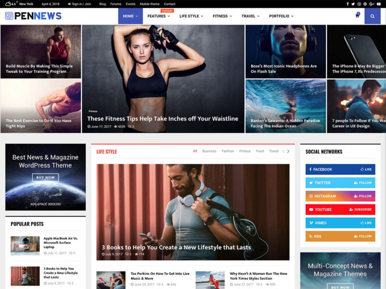 30 Best Magazine Wordpress Themes 21 Athemes