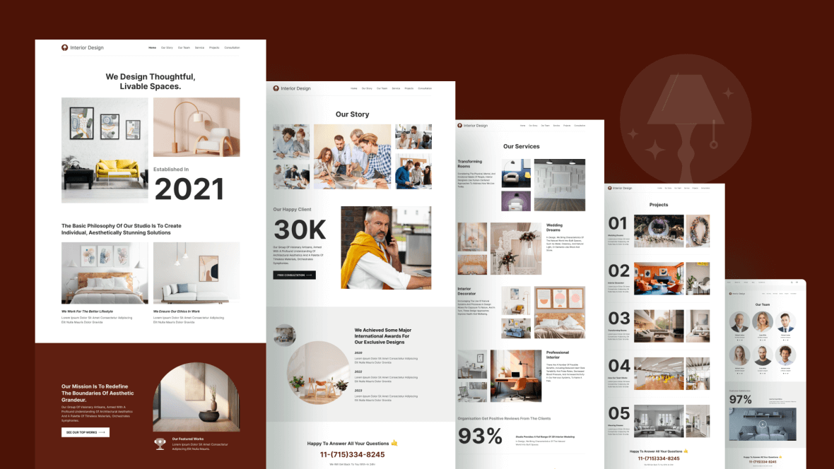 23 Best Interior Design WordPress Themes 2025