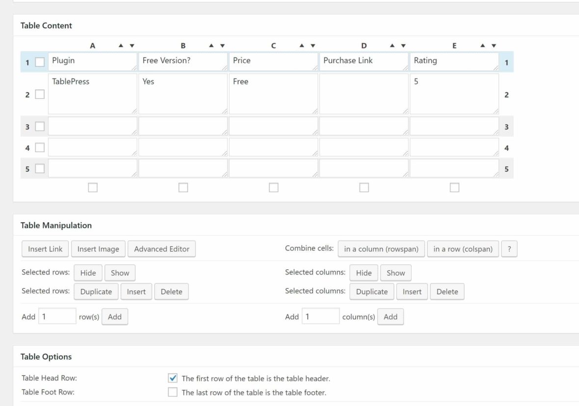 8 Best WordPress Table Plugins 2025